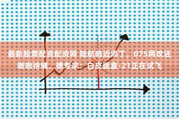 最新股票配资配资网 陆航临近添丁,075两攻还嗷嗷待哺,德专家:白皮版直-21正在试飞